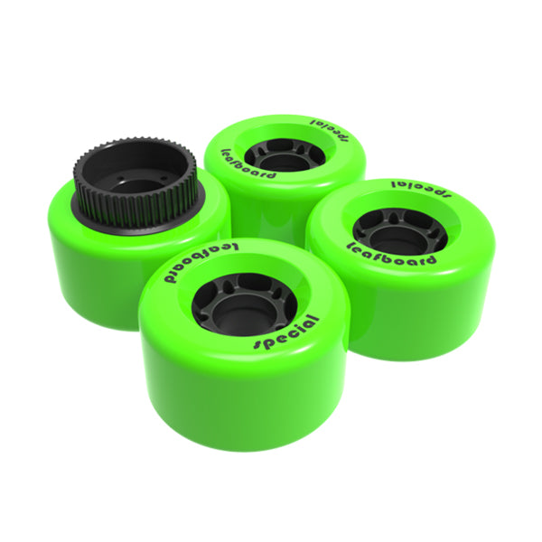 Leafboard- Complete Replacement Wheels 72mm