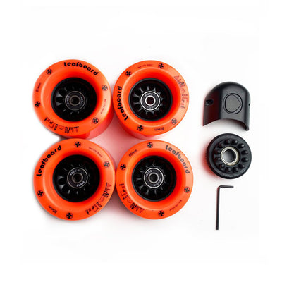 Leafboard- Complete Replacement Wheels 80mm